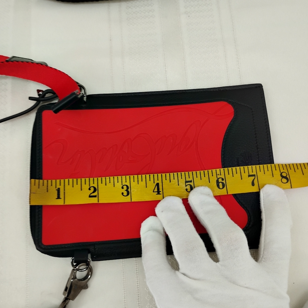CHRISTIAN LOUBOUTIN Crossbody Bag LOUBILAB phone pouch - Picture 12 of 13